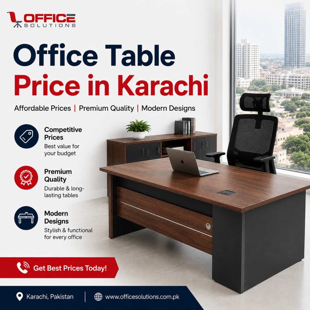 Office Table Price in Karachi