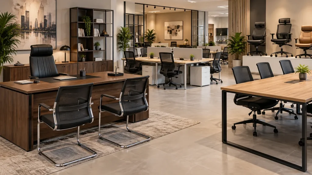 10 seat office furniture setup in Karachi by Office Solution